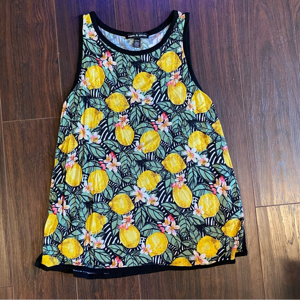 Cable & gauge | lemon tank top